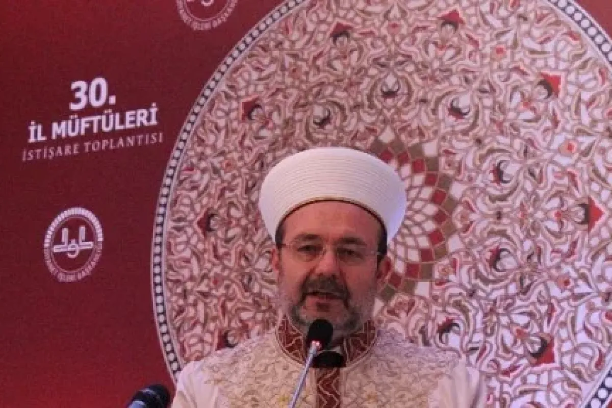 Diyanet İşleri Başkanı Da çifte Standardı Eleştirdi