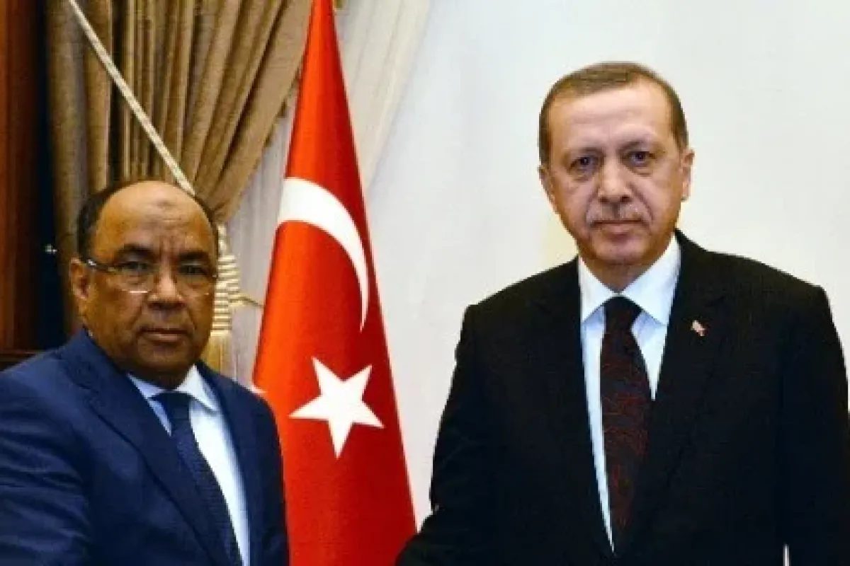 Moritanya Dışişleri Bakanı’nı Kabul Etti