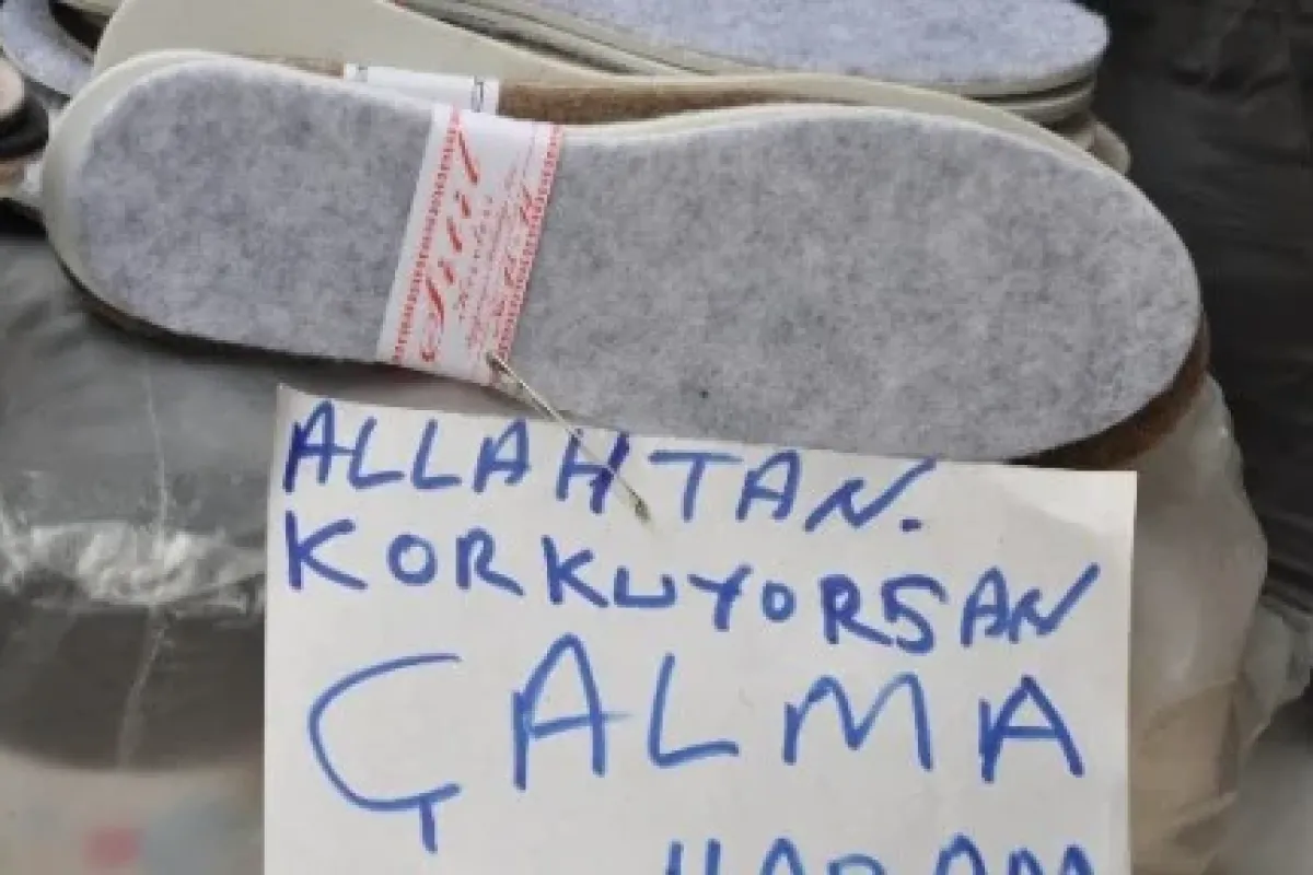Esnaftan Hırsıza Not