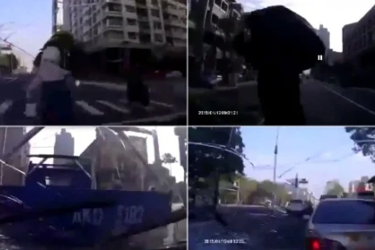 İki Kişiye Ve Araçlara çarptı Devam Etti