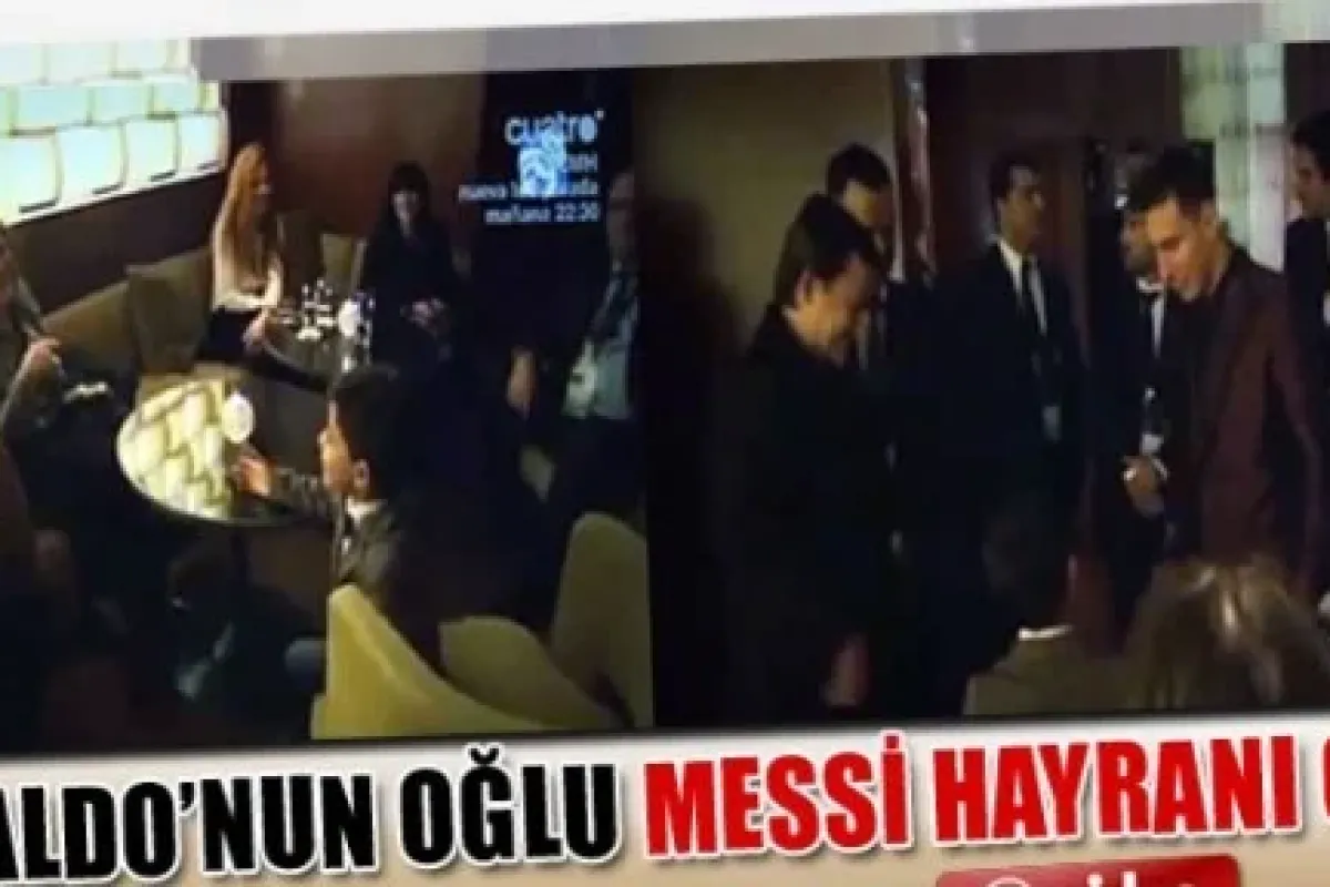 Ronaldo’nun Oğlu Messi Hayranı çıktı