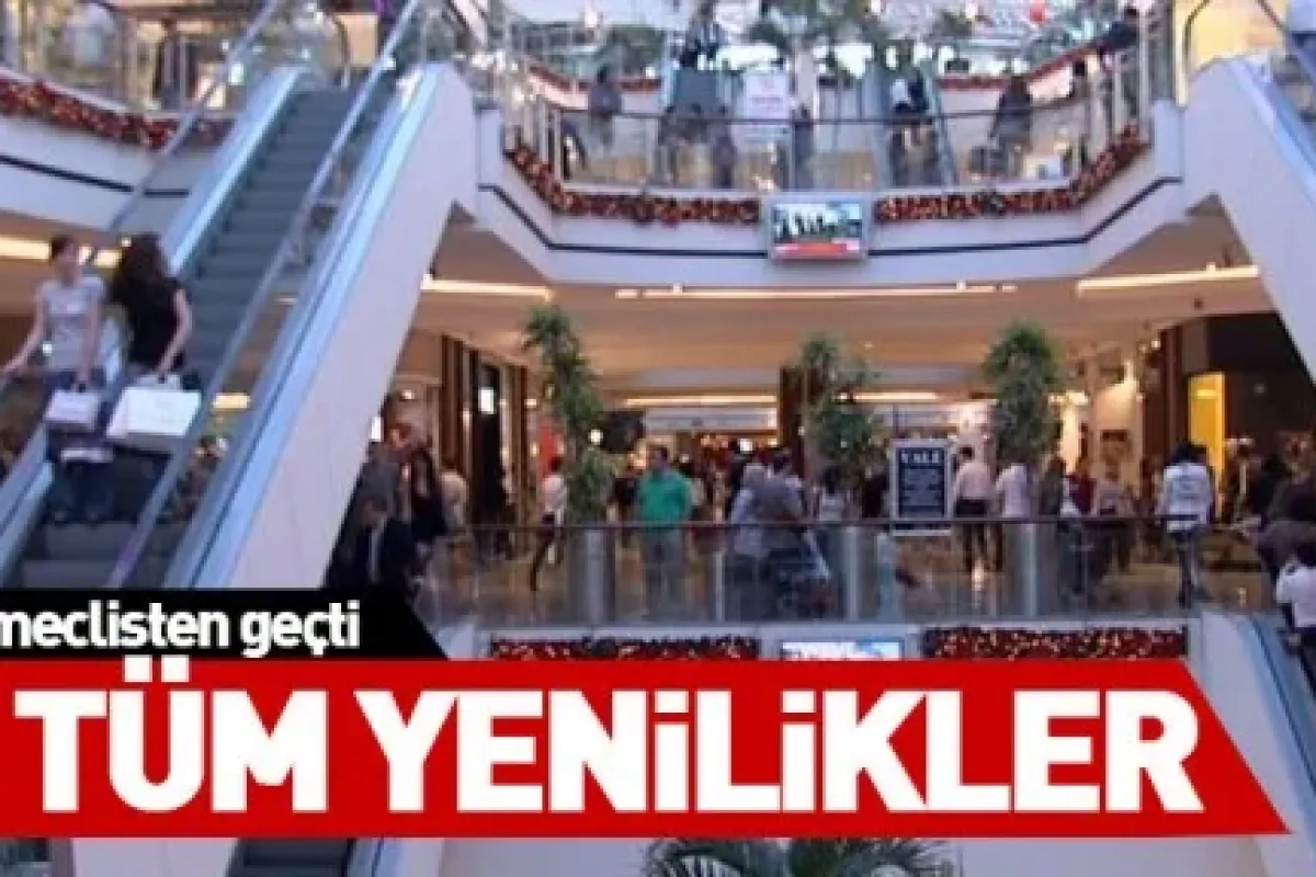 Tartışmalar yaratan Avm Yasası Tbmm’dn geçti
