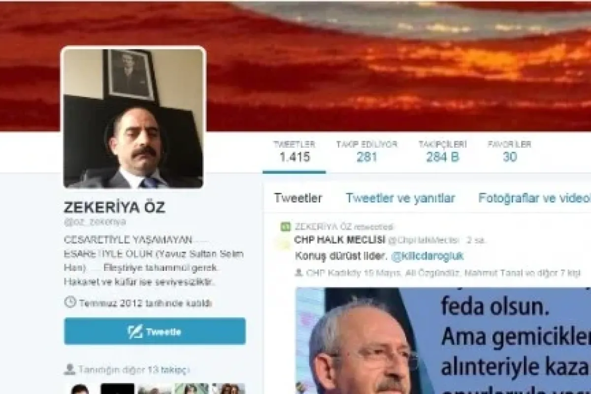 Meğer Zekeriya Öz Kılıçdaroğlu Hayranıymış !