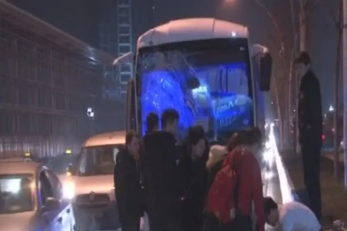Ankara’da 2 Halk Otobüsü çarpıştı: 3 Yaralı