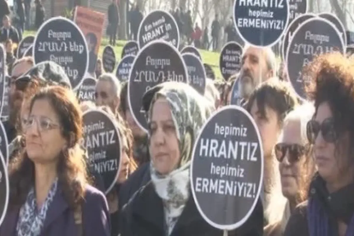 Hrant Dink’in Anma Yürüyüşü Başladı
