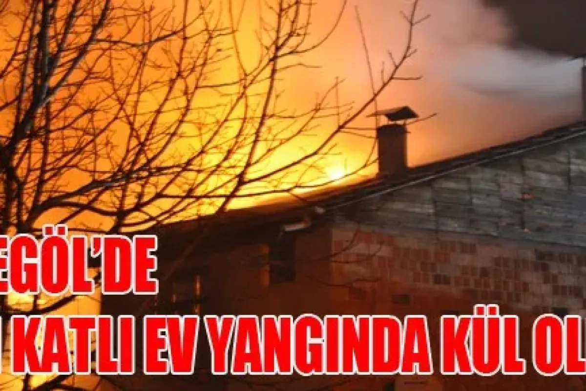 İnegöl'de Yangın