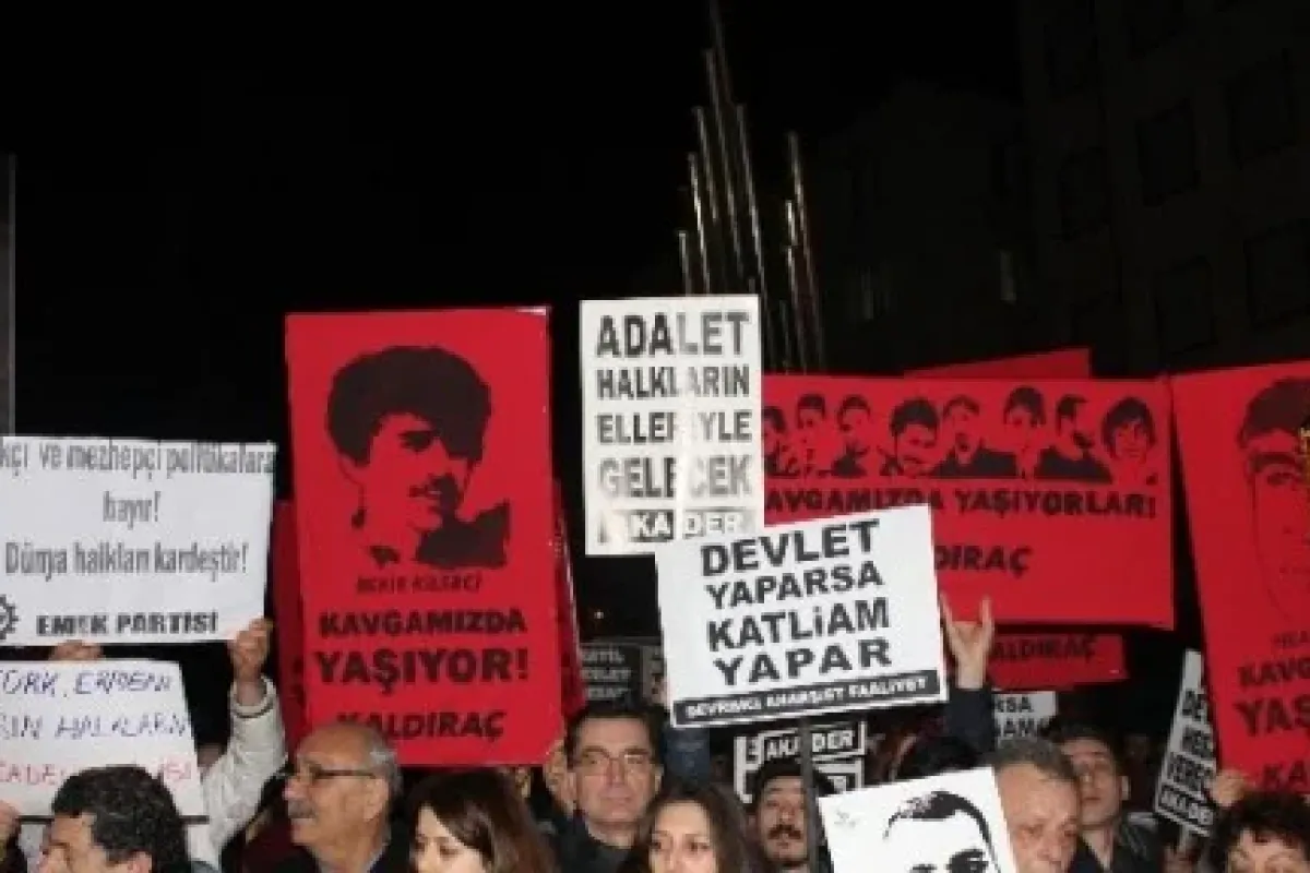 Taksim’de Hrant Dink’i Anma Yürüyüşü