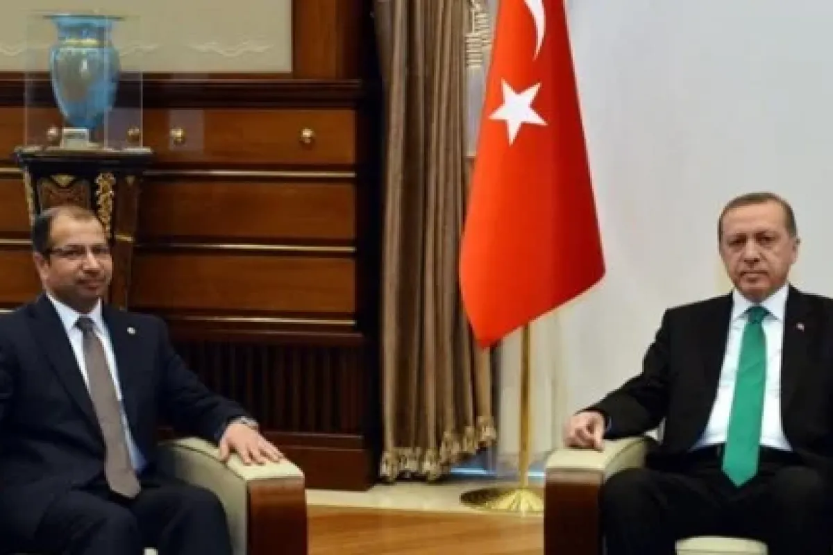 Irak Meclis Başkanı Cumhurbaşkanlığı Sarayı’nda