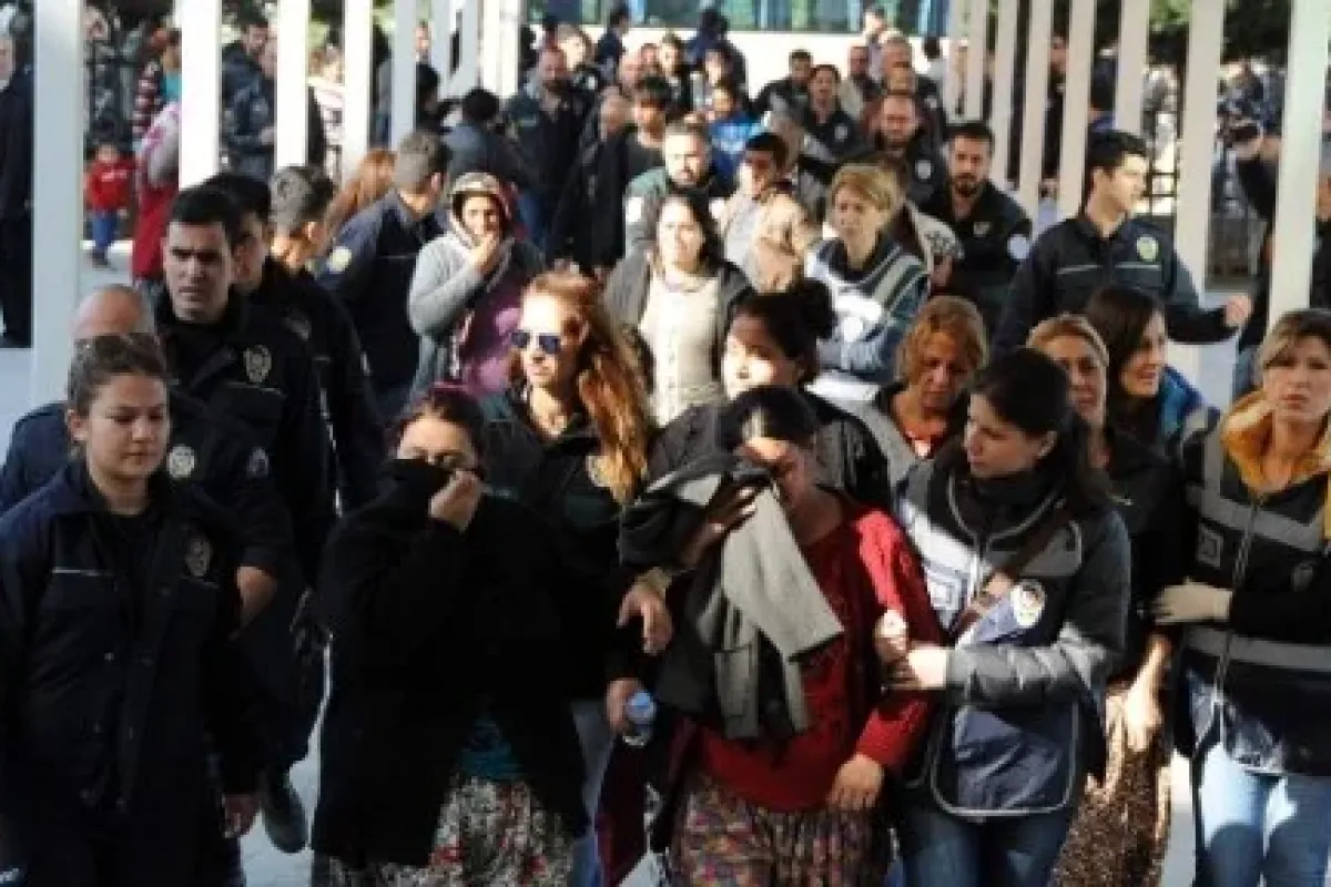 30 Uyuşturucu Zanlısı Adliyede