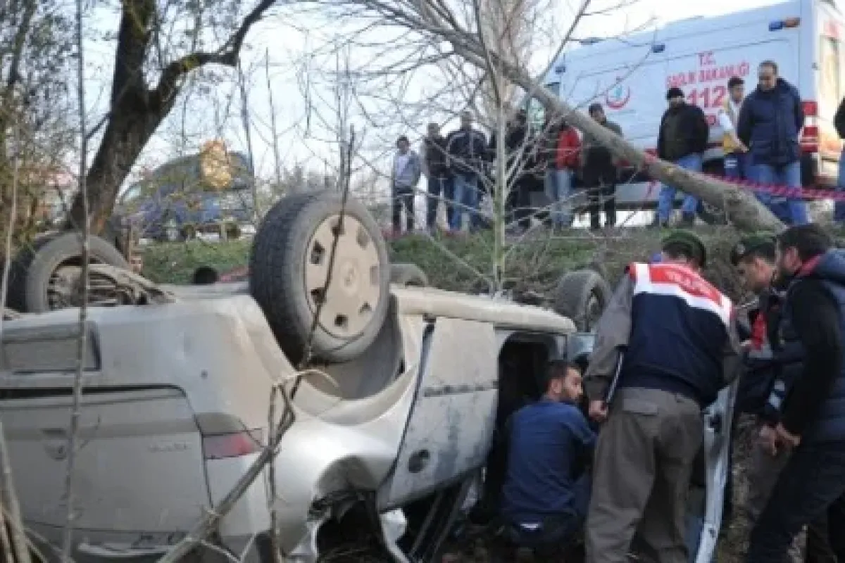 Ters Dönen Otomobilde Can Pazarı