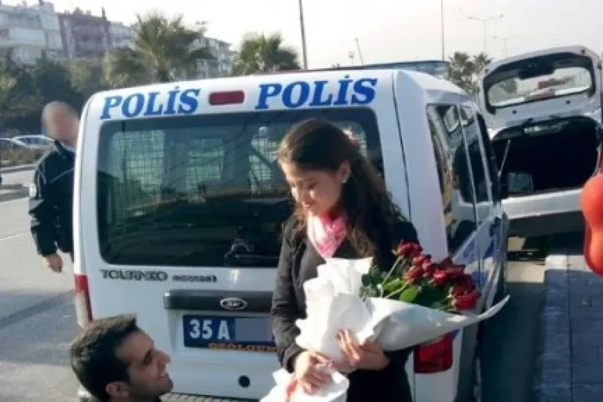Şüpheli Araçtan Evlilik Teklifi çıktı