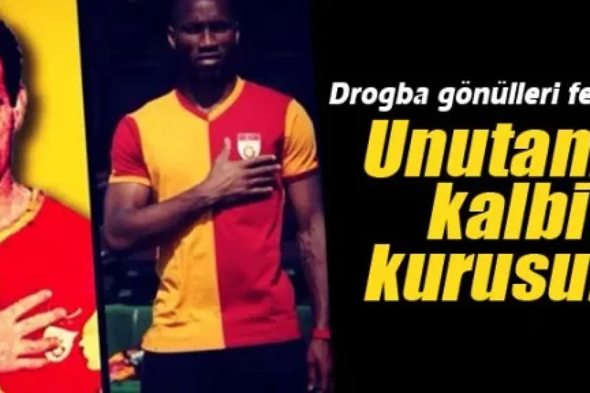 Drogba'dan Galatasaray'a büyük jest!
