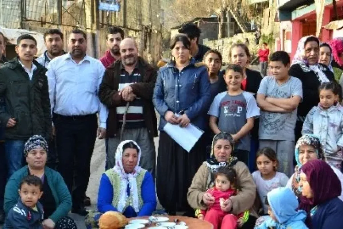 Romanlardan Sofralı Eylem