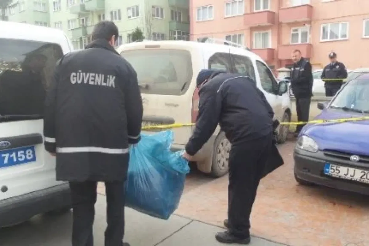 Hastane önünde Intihar