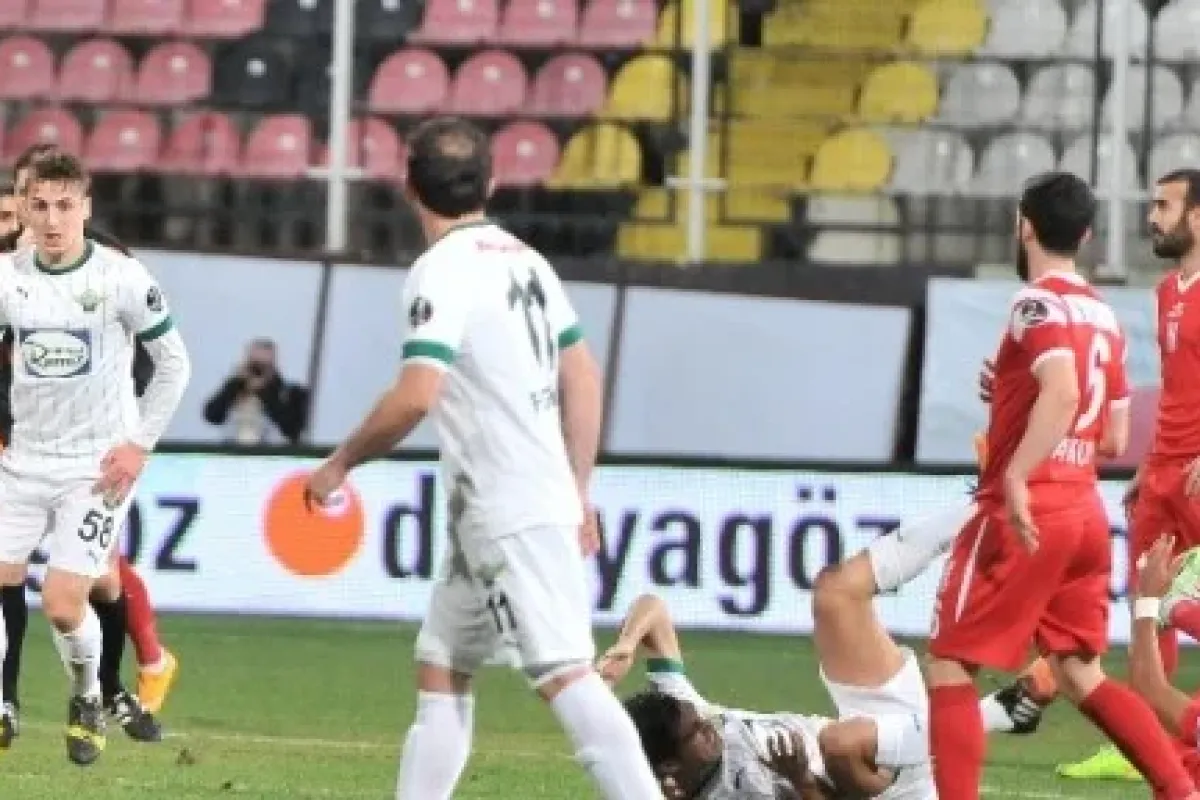 Balkes son dakikada puanı kaptı