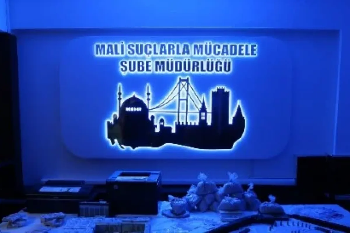 İstanbul’da gerçekleştirilen ’’sahte para’’ operasyonu kamerada