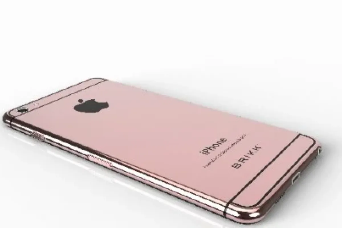 Sevgililere özel pembe iPhone !