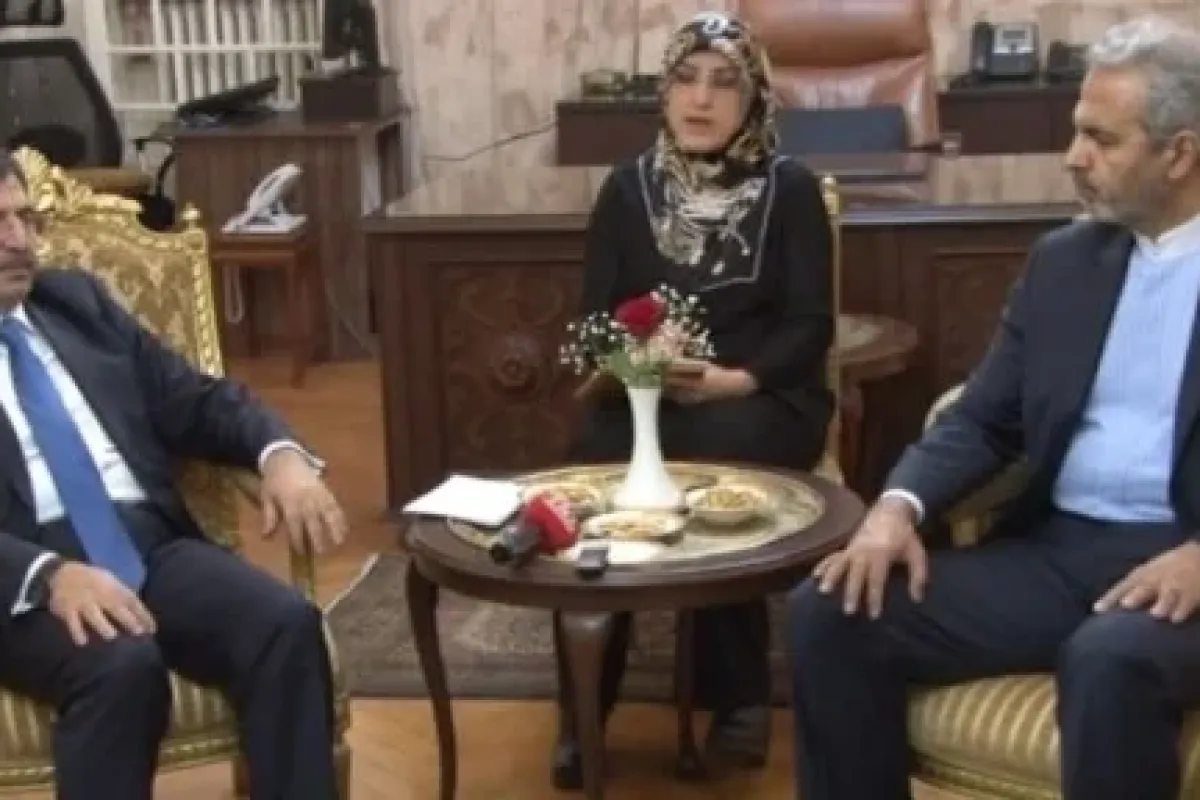 Bakan Güllüce, İran Büyükelçisi ile görüştü