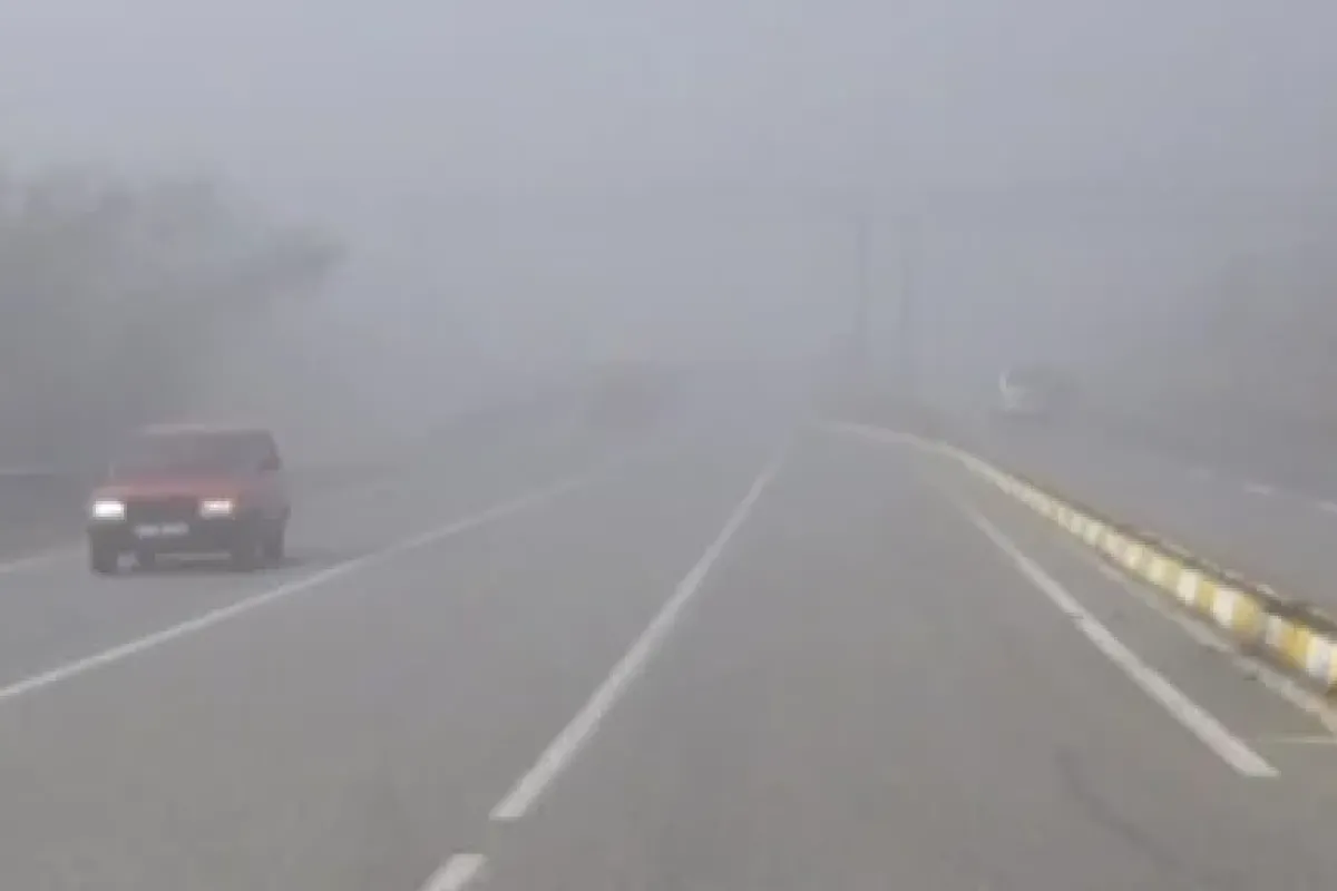 Bolu Dağı’nda sis çilesi