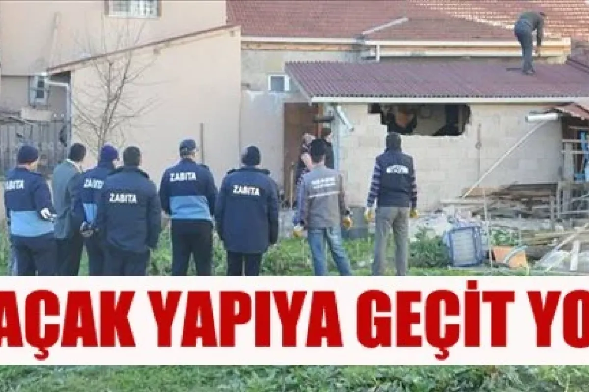 Kaçağa Geçit Yok