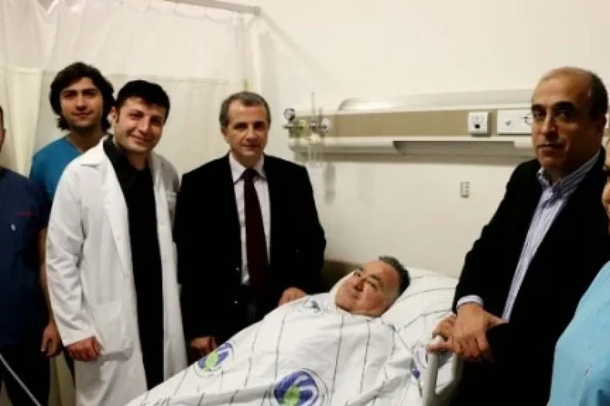Robotik cerrahi müdahaleyle sağlığına kavuştu