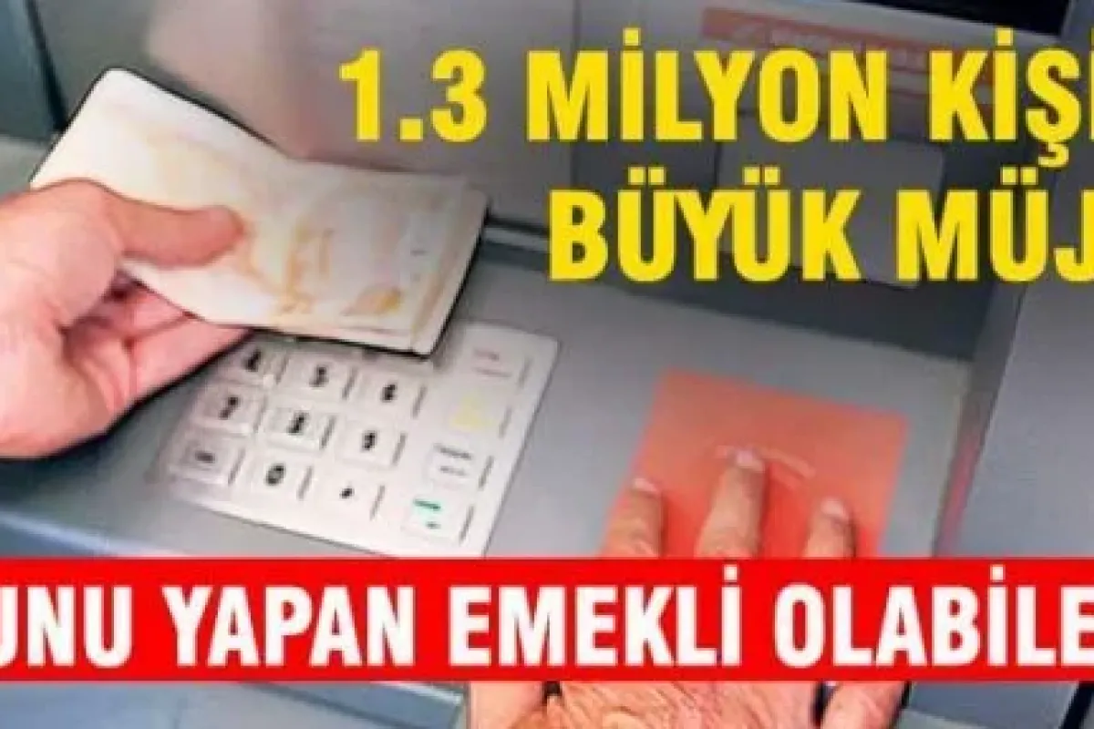Bunu yap emkli ol!