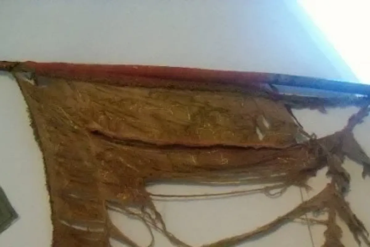 Tarihi Osmanlı sancağı çalındı