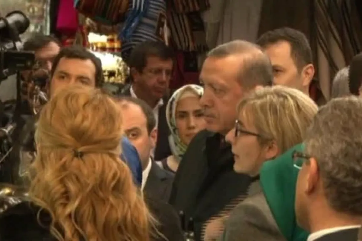 Erdoğan Bogota’da alışveriş yaptı