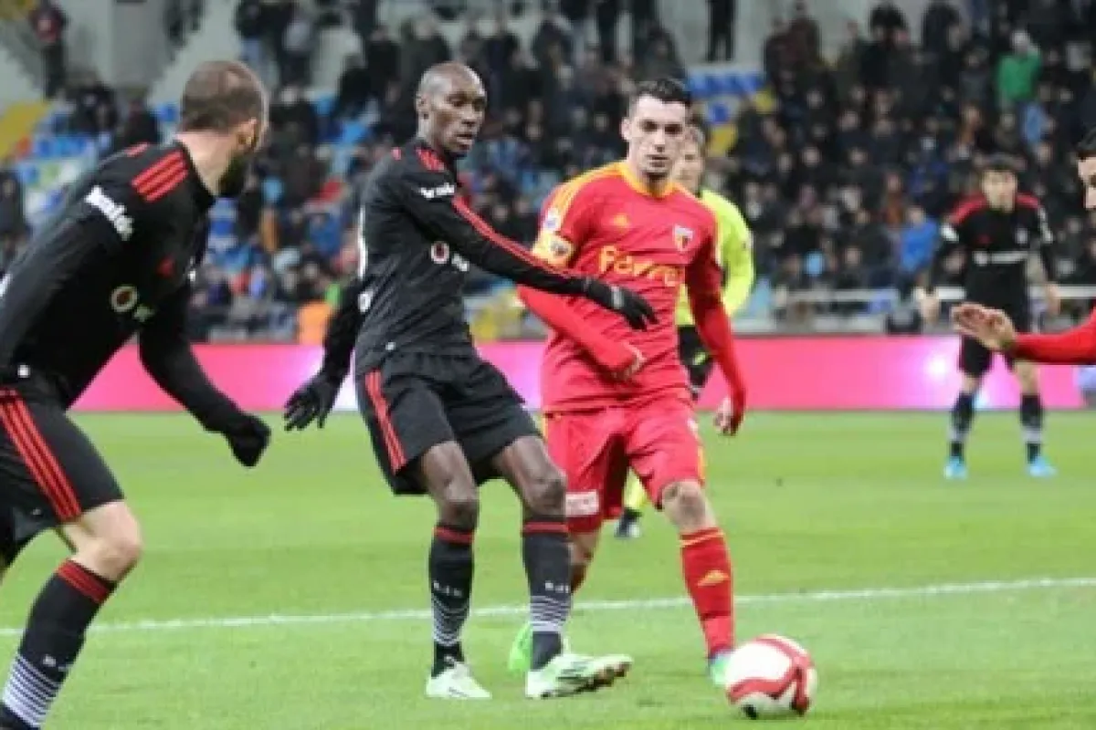Kartal Kayseri’de buz kesti