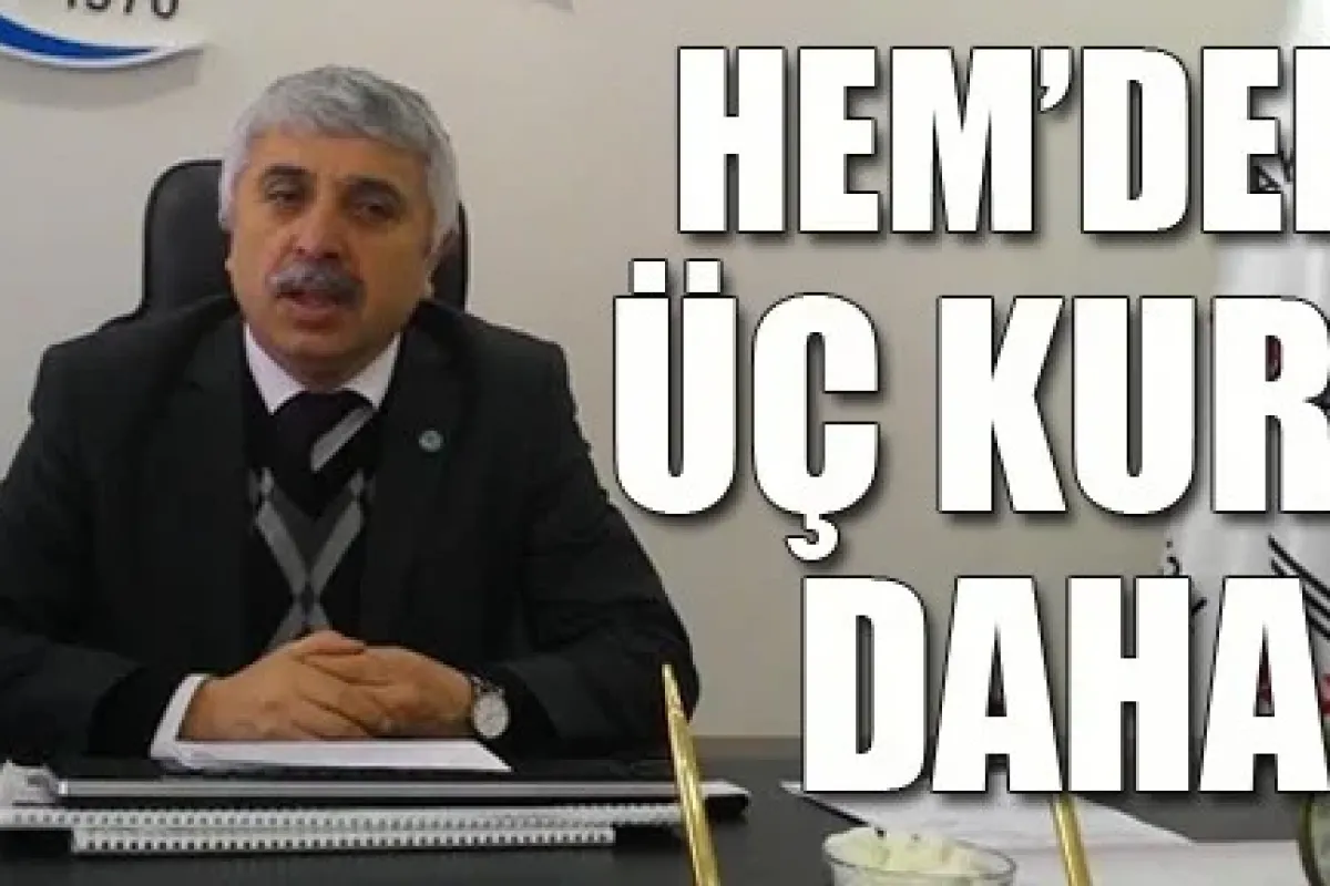 HEM'den Üç Kurs Daha