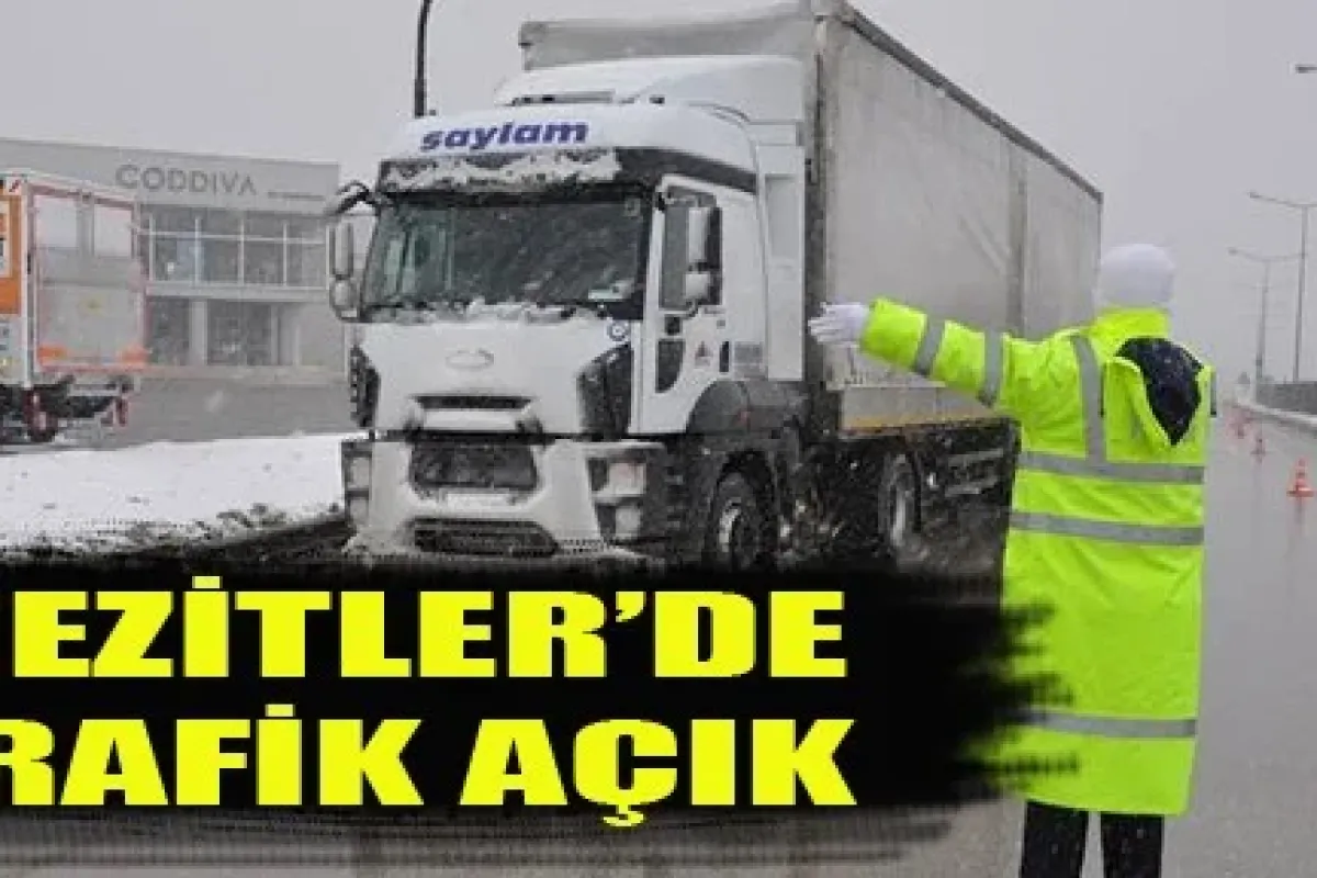 Mezitler'de trafik açık