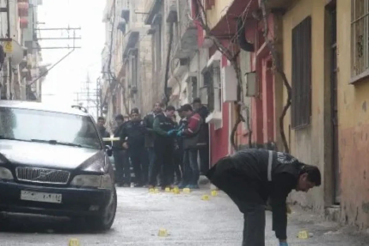 Sokak ortasında silahlı çatışma