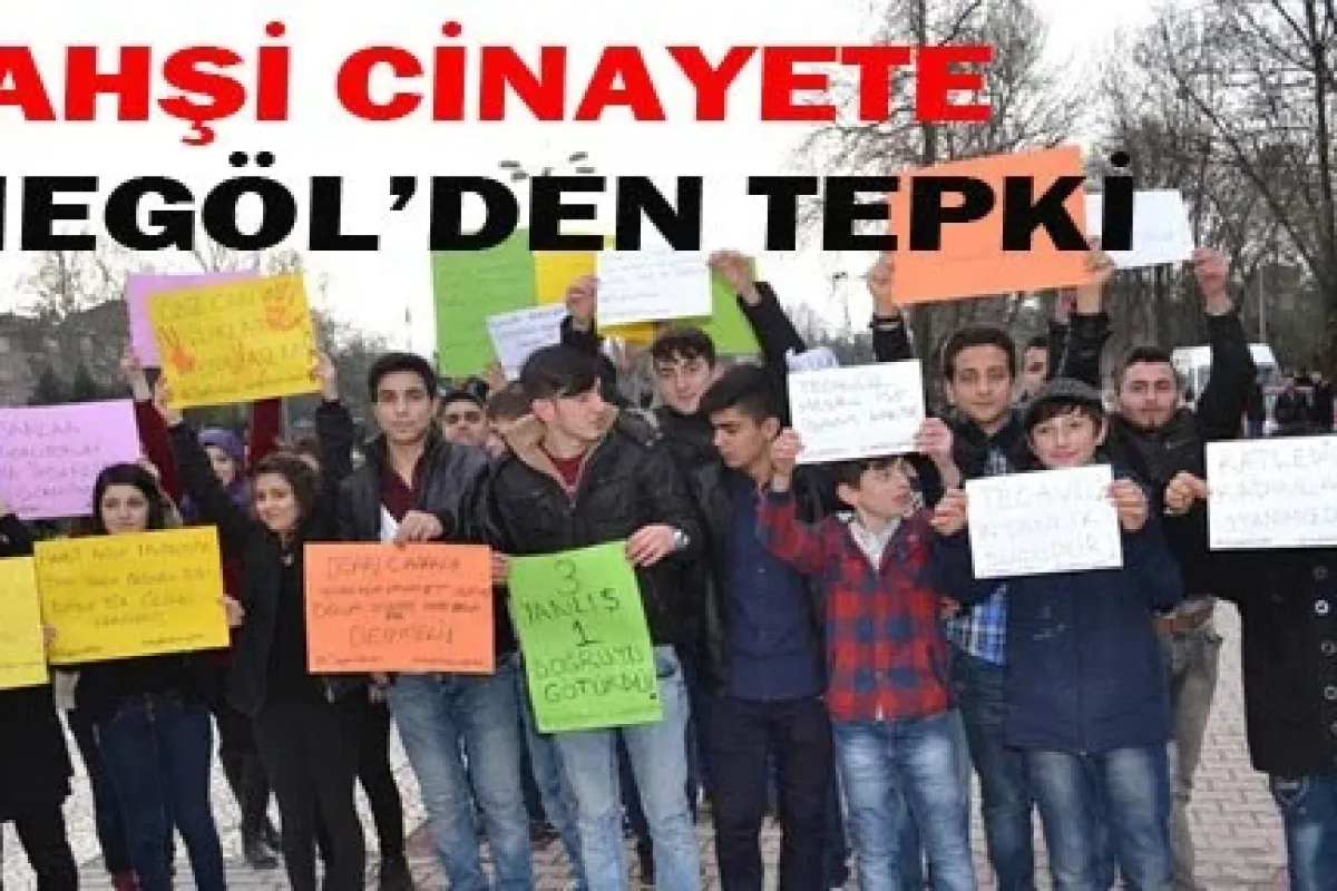Özgecan Aslan Cinayetine İnegöl'den Tepki