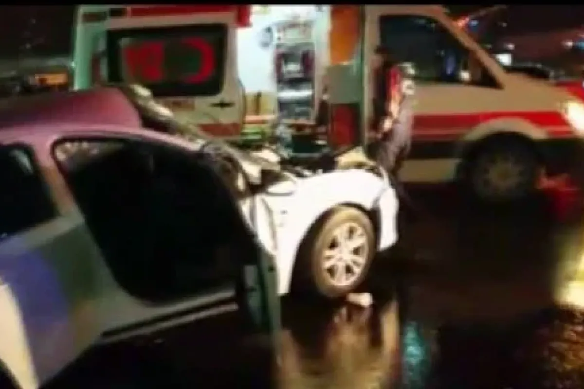 Sürat denemesi kazayla son buldu