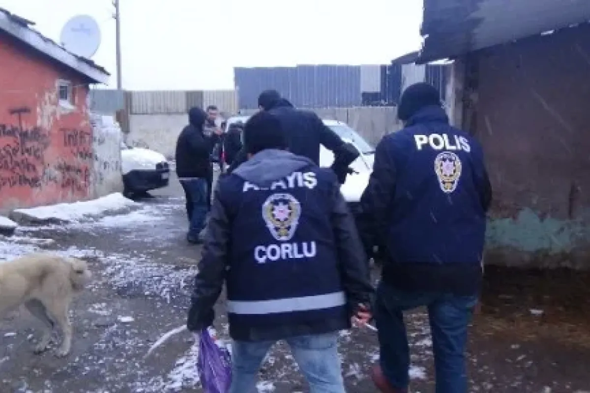 22 adrese şafak baskını