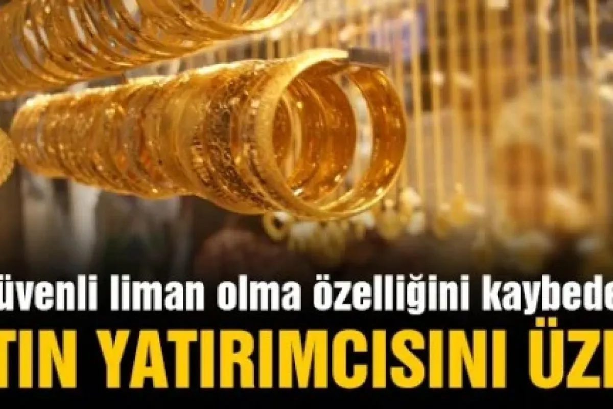 Altın yatırımcısını üzdü