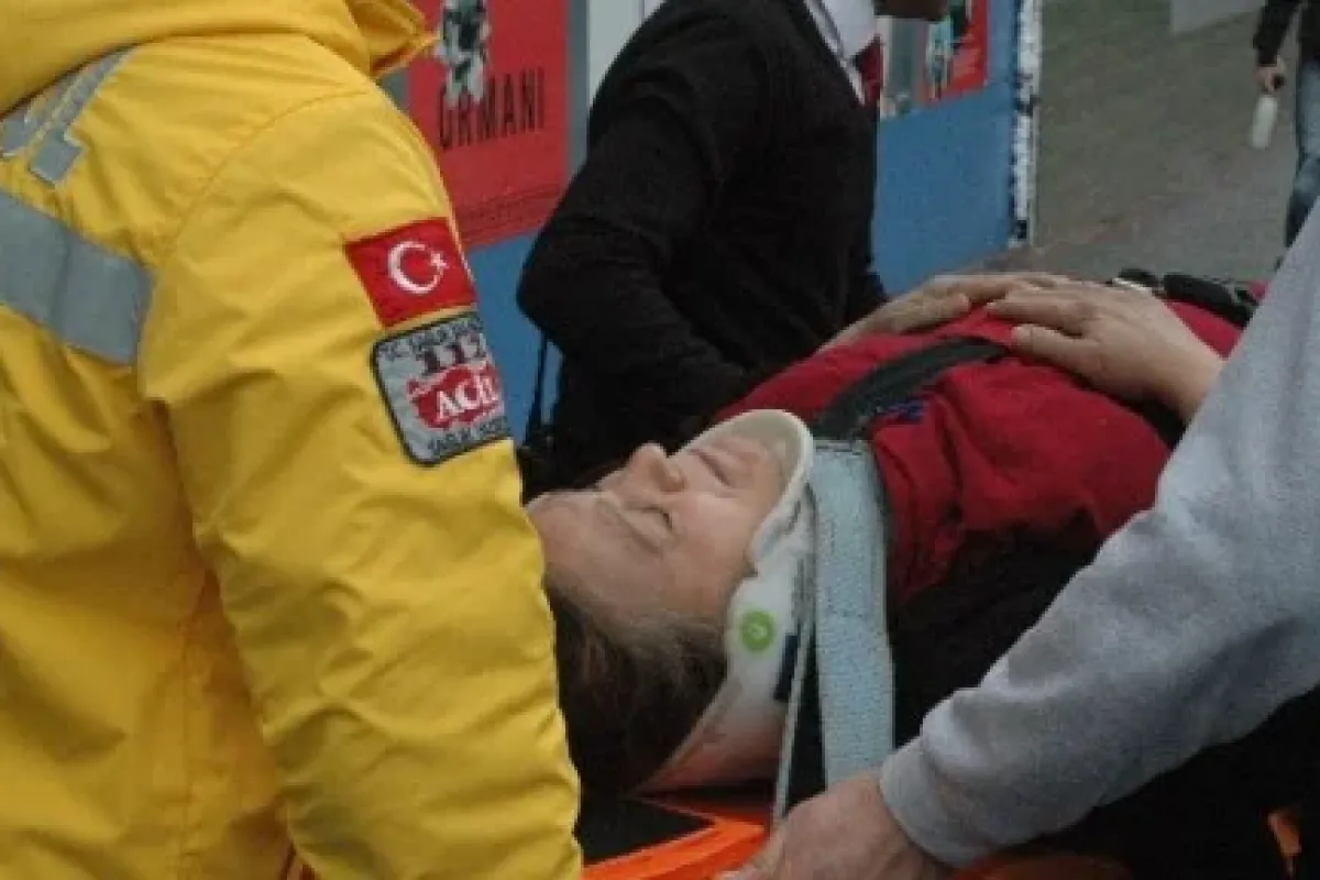 AVM’de inanılmaz kaza