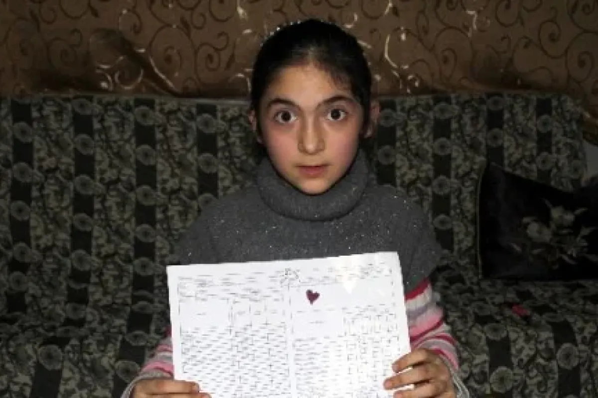 11 yaşında beyin kanseriyle mücadele ediyor