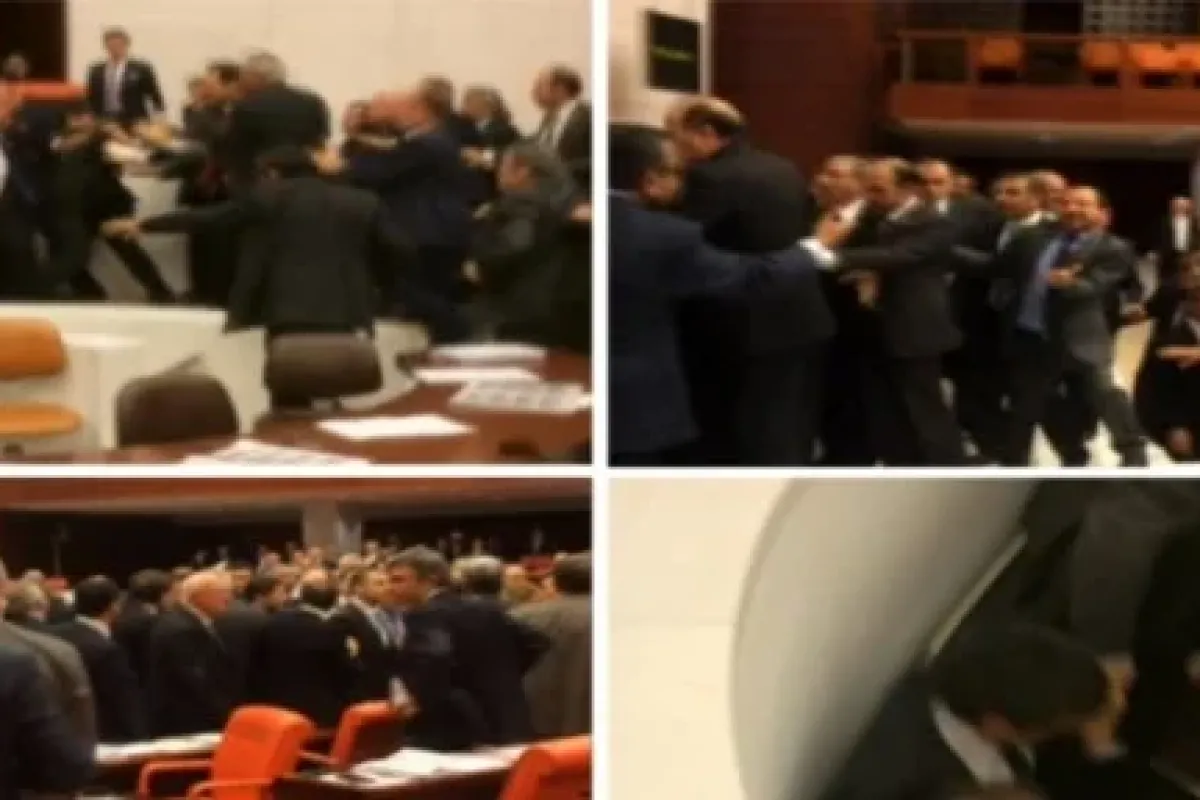 Meclis’te yumruklu kavga: İkinci raunt