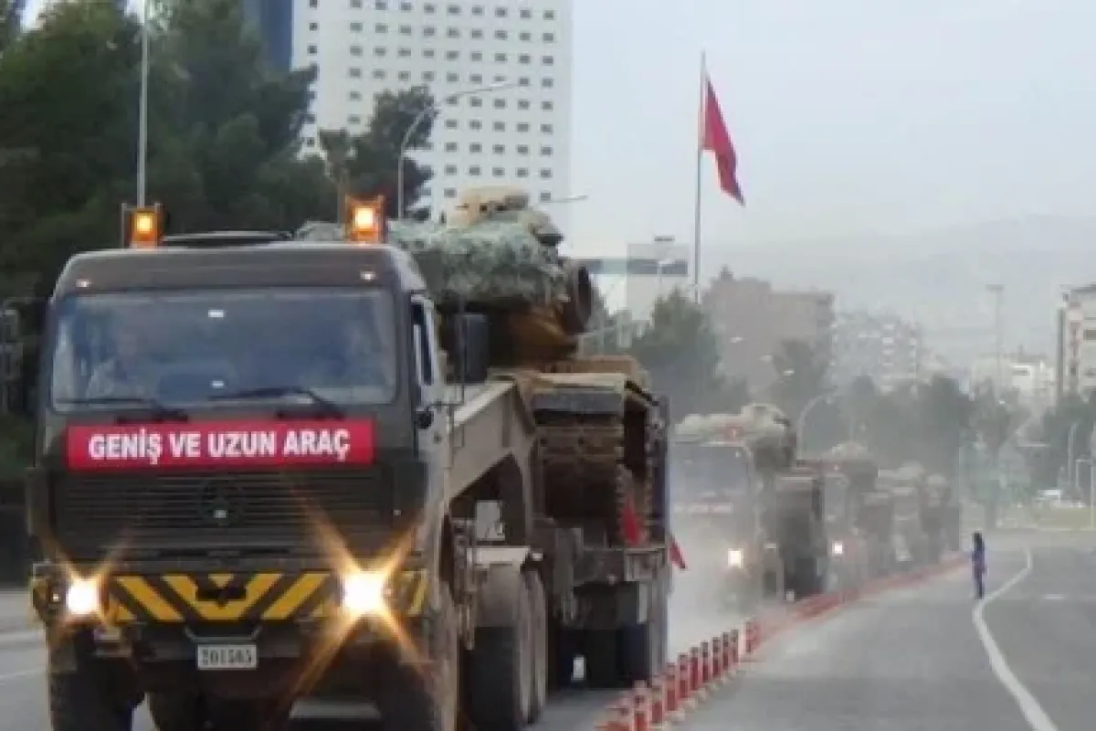 Suruç’ta askeri sevkıyat sürüyor