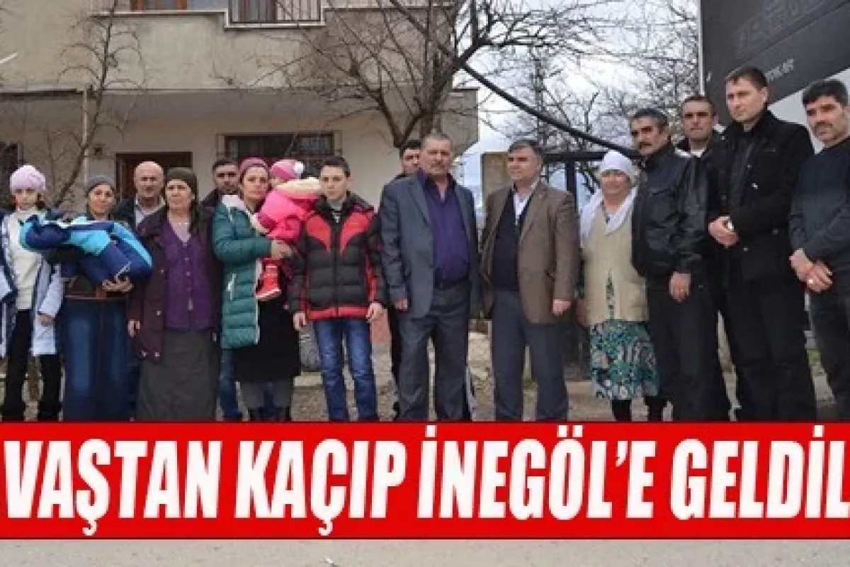 Savaştan Kaçıp İnegöl'e Geldiler