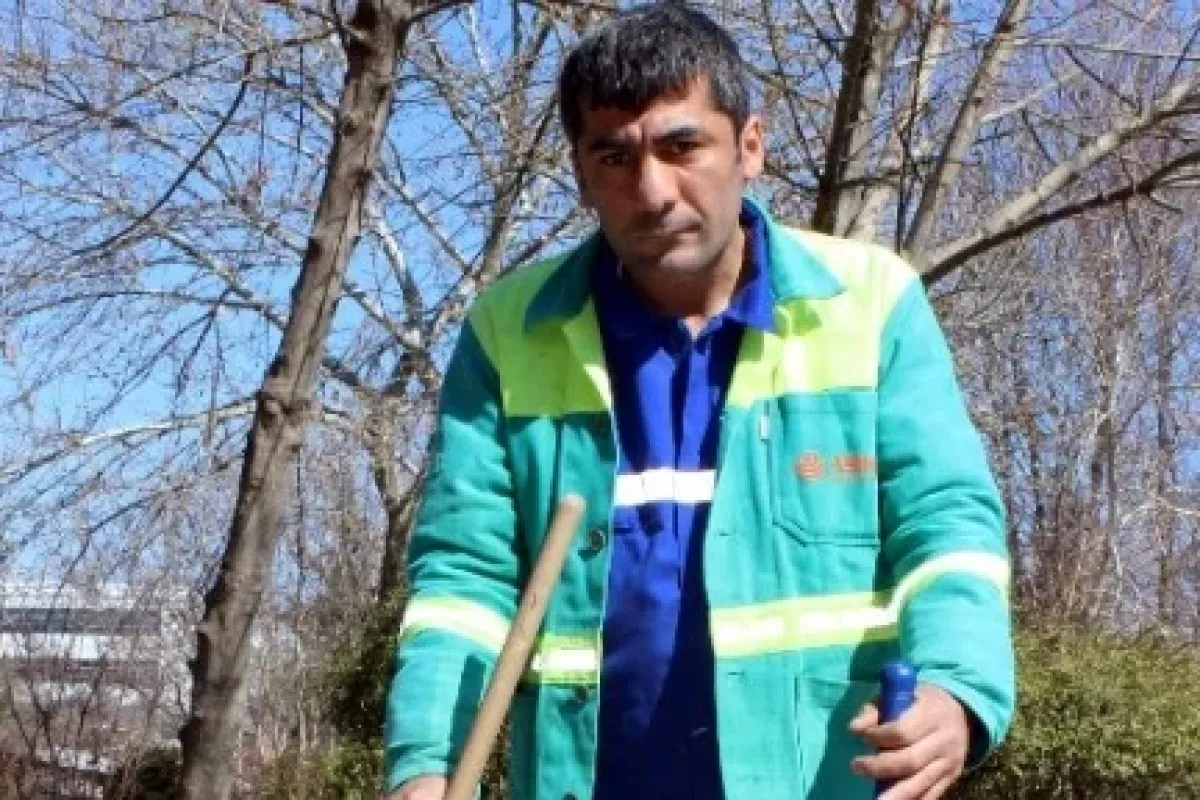 Engelli temizlik işçisi AKP’den aday