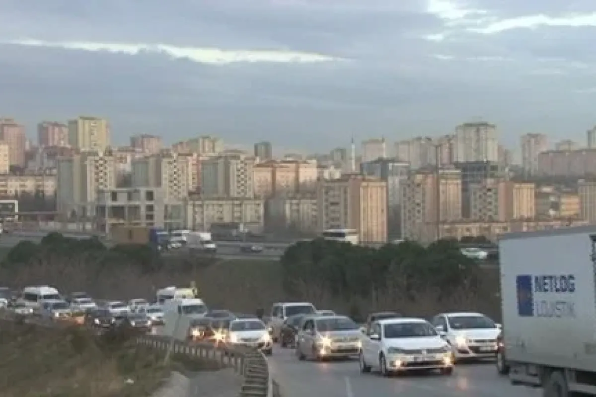 TEM’de dev maç öncesi trafik yoğunluğu