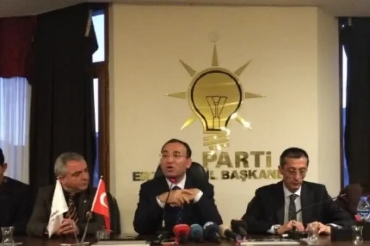 Bekir Bozdağ: ’’HDP’nin iki hedefi var’’