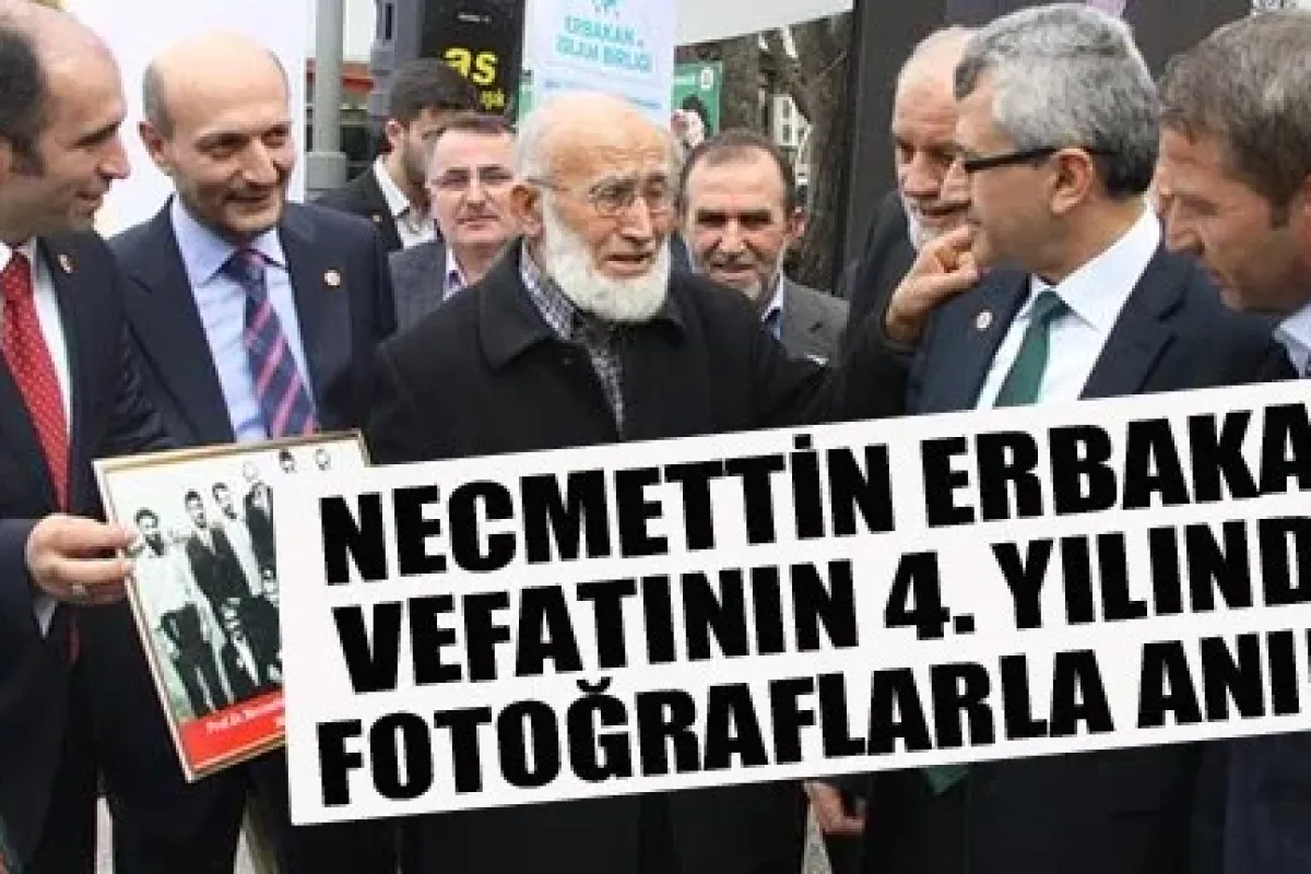 Necmettin Erbakan vefatının 4. yılında İnegöl'de anıldı