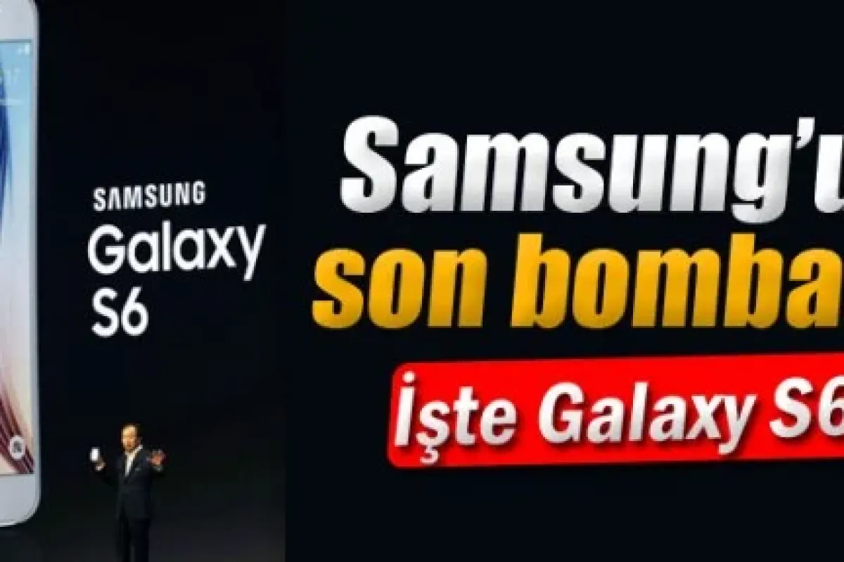 İşte Samsung'un yeni amiral gemisi Galaxy S6