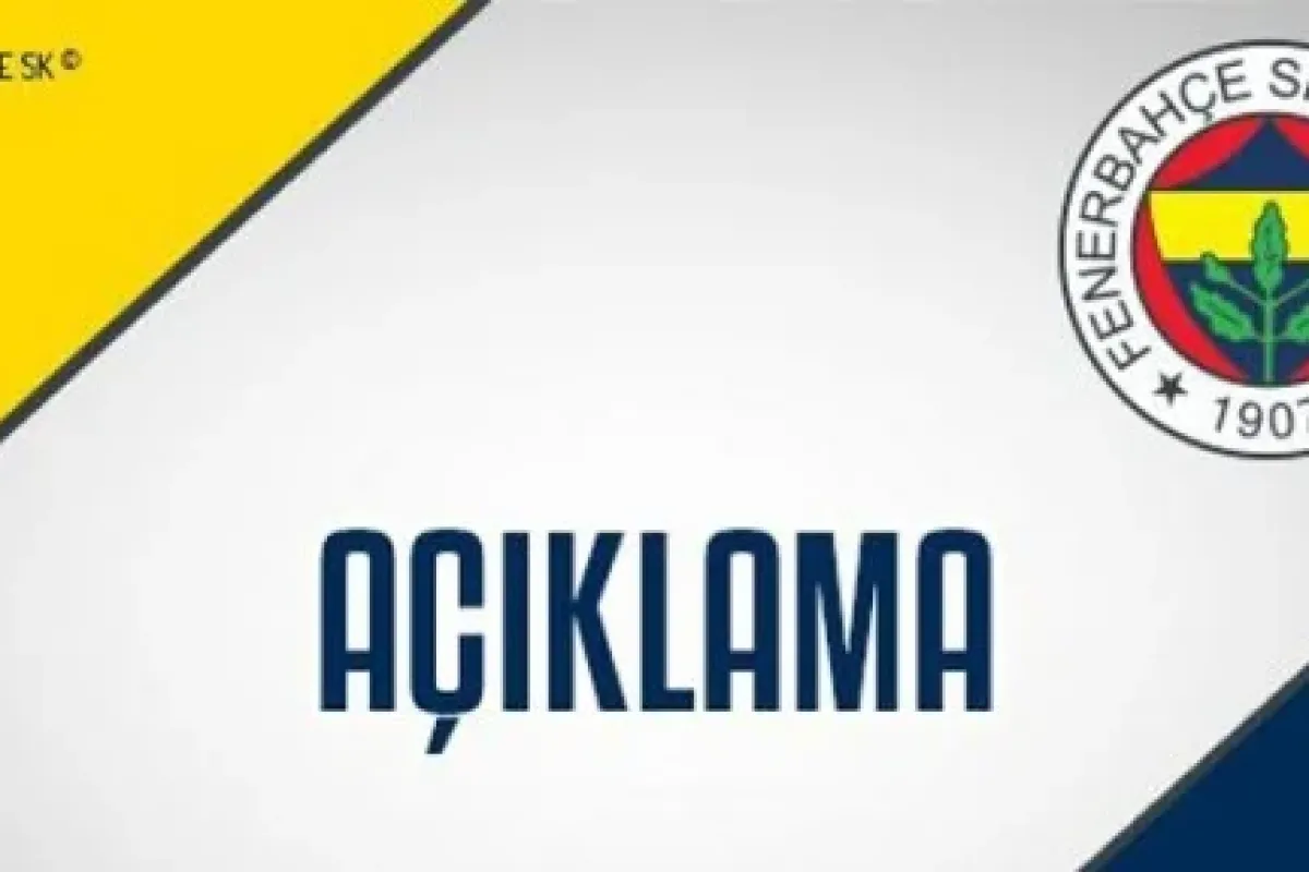 Fenerbahçe’den çifte açıklama !