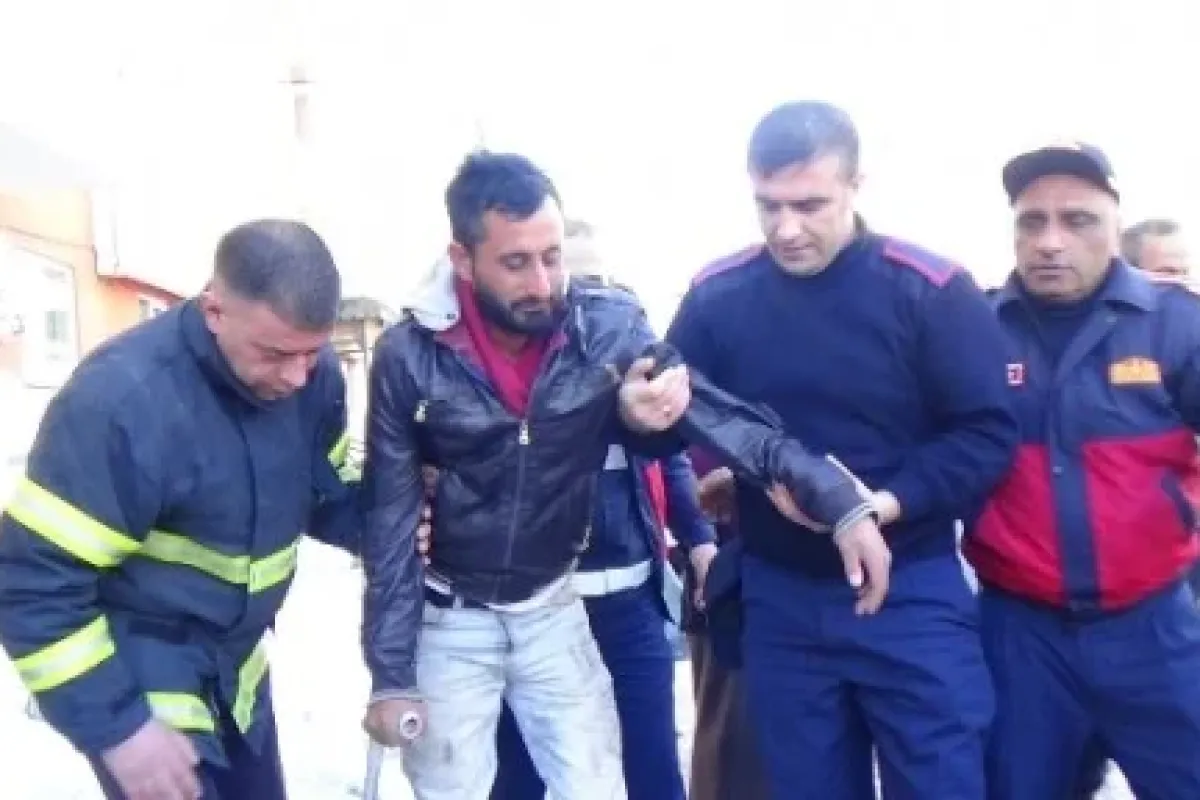 Üçü birden ölmek istedi !