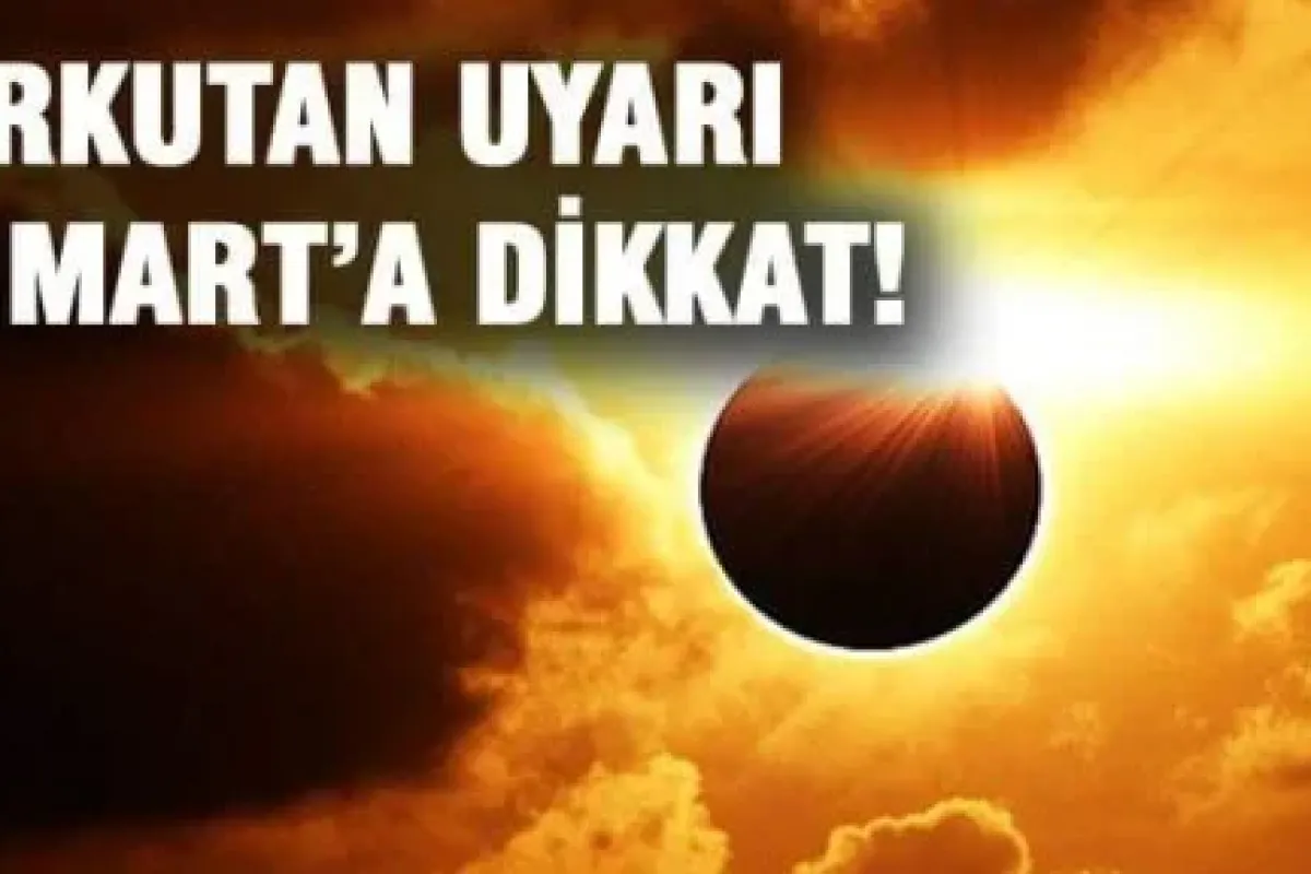 17 mart'a dikkat!