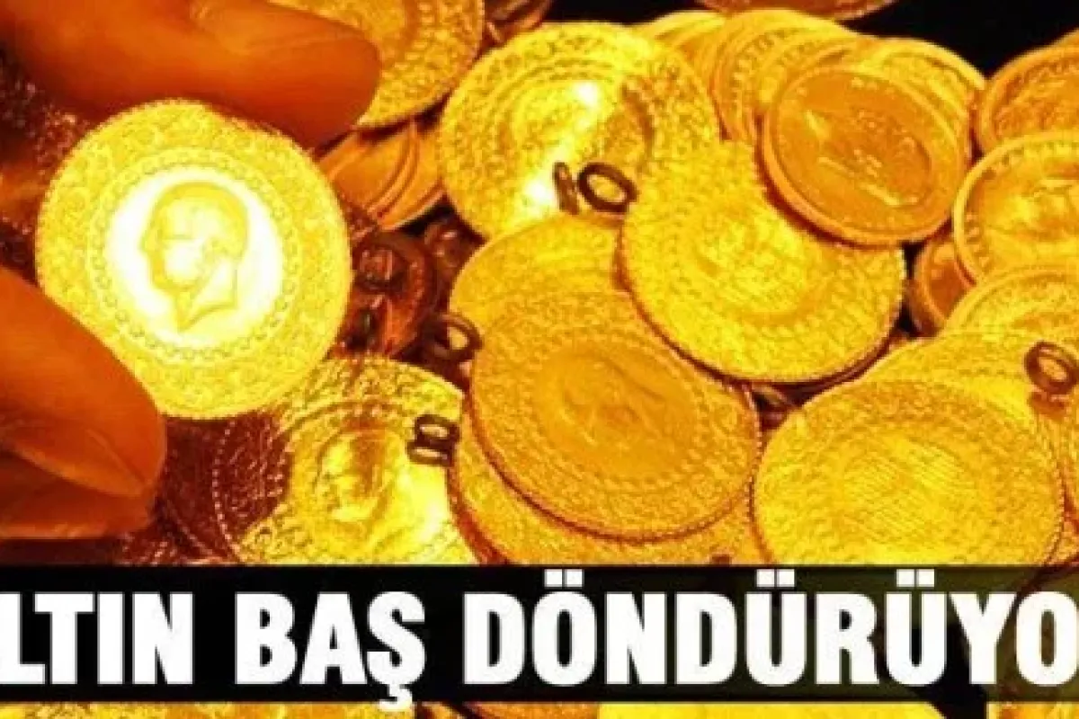 Altın dur durak bilmiyor!